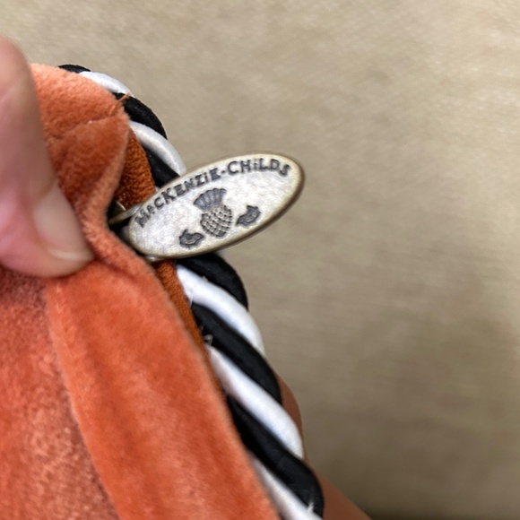 MacKenzie-Childs Pablo Picatsso Cat Throw Pillow - Picture 5 of 11